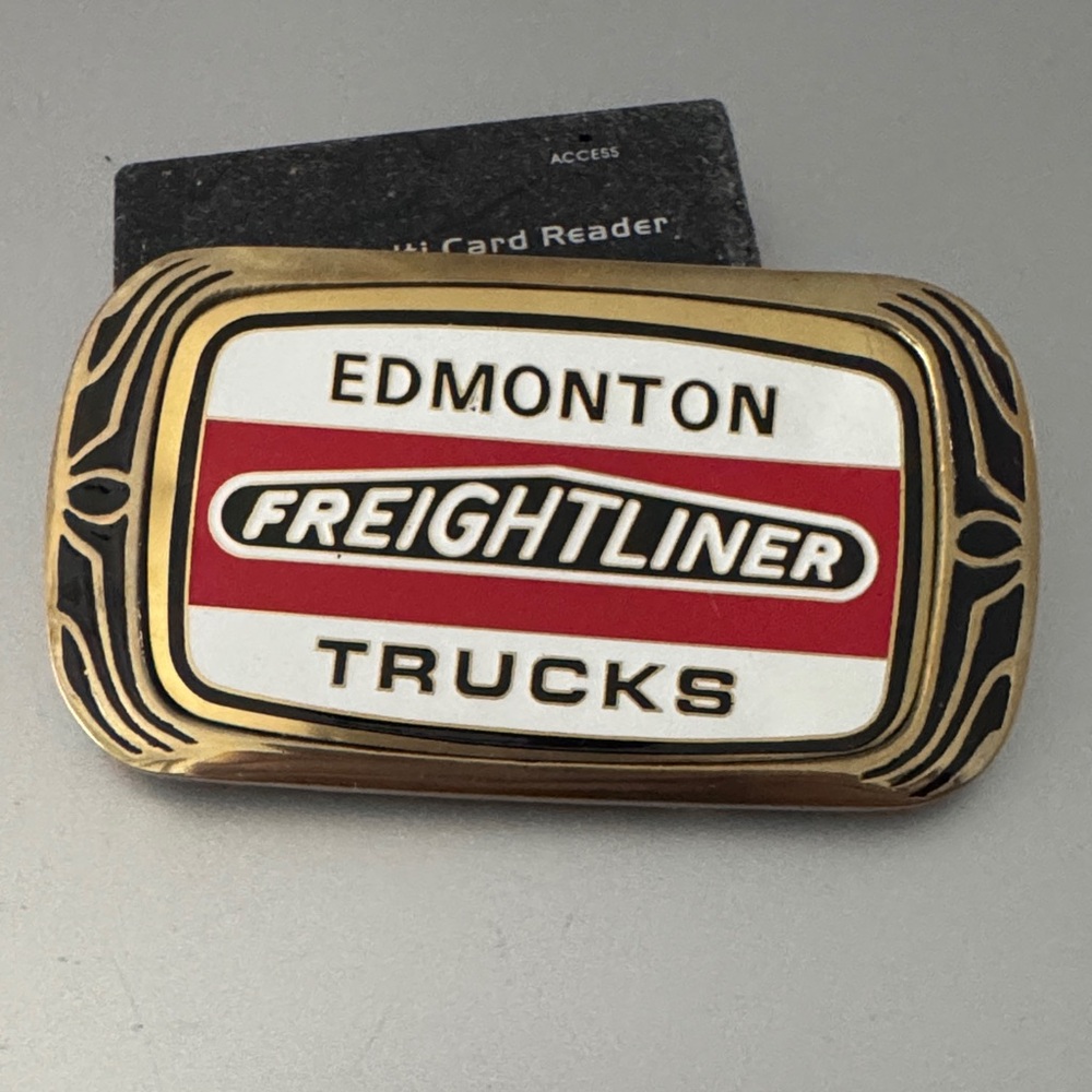 Freightliner Edmonton Trucks Belt Buckle